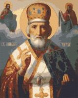 Картина за номерами Riviera Blanca RBI-001 40*50 см Микола Чудотворець