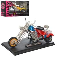 Мотоцикл HX782 1:16, 18см, на підставці