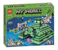 Конструктор Bela 10734 "Підводний храм" (Майнкрафт), 1134 деталі 