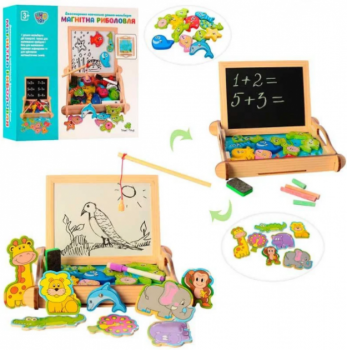 Дерев'яна іграшка Риболовля MD 2139 магнітна