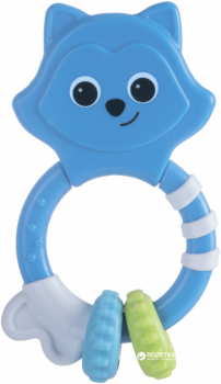 Брязкальце-прорізувач Canpol Babies Єнот (56/141 Блакитний)