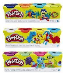 Набір з 4 баночок Wild Play-Doh (E4867)