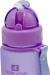 Пляшка для води Casno 400 мл MX-5028 More Love Фіолетова з соломинкою