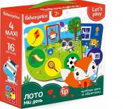 Настільна гра «Лото. Проводь день зі звірятами»
