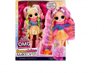 Лялька L.O.L Surprised OMG Sunshine Makeover BUBBLEGUM DJ - ЛОЛ ОМГ Саншайн DJ Баблгам