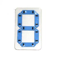 Цифра із 7 сегментів на паличках 89 х 148 мм МДФ