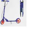Двоколісний самокат Skyper Neon N-41417 складаний з ручним гальмом, синій