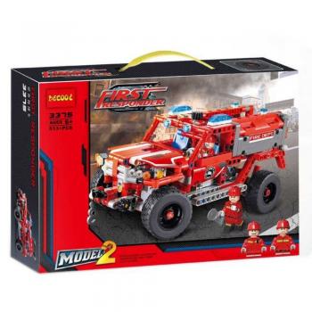 Дитячий пластиковий конструктор Служба швидкого реагування, 513 деталей, Decool 3375
