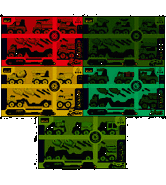 Конструктор 2054-5-6-7-8 транспорт 