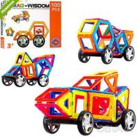 Конструктор магнітний KB041187(100 деталей)