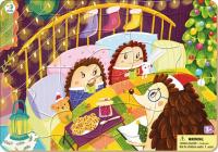 Пазл з рамкою DoDo Святкові їжачки 21 елемент(300415) 