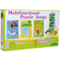 Дерев'яна іграшка Гра MD 2099 пазли, вежа