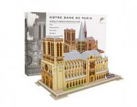 Пазли 3D 168-A6-9, пам'ятка. NOTRE DAME DE PARIS