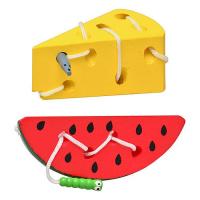 Дерев'яна іграшка Шнурівка MD 0494 2 види, 13 см