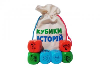 Набір Hega "Кубики історій" з посібником