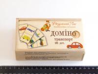  Дерев'яна іграшка Розумний Лис Доміно Транспорт (90045)