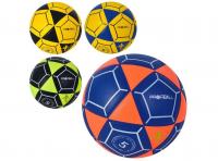М'яч футбольний MS 3589 розмір 5, ПВХ, ламінов., сітка, голка, 390-410г, 4 кольори, кул.