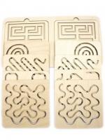 Міжпівкульна дошка Розумний Лис лінійки-трафарети для двох рук 2-й рівень (90107) 