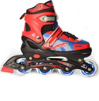 Роликові ковзани Profi A 12095-M (35-38) Red