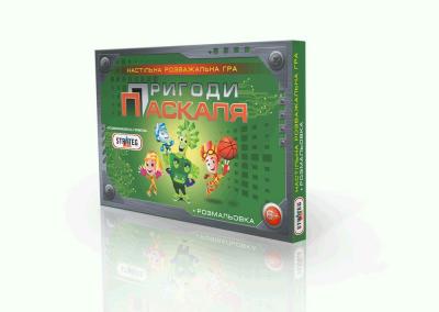 Настільна гра STRATEG Пригоди Паскаля (182)