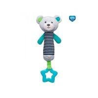 Іграшка з пищалкою BEAR grey 68/055