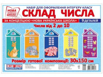 Набір для оформлення інтер’єру. Склад числа