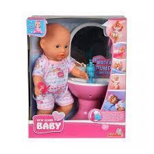 Ляльковий набір Пупс NBB Ванна кімната з аксес., функц. подачі води, 3+ 503 6467