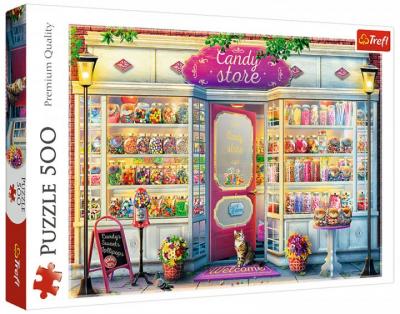 Пазли Trefl - Магазин солодощів / MGL, 500 елементів (37407)