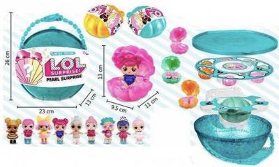 Лялька сюрприз LOL BB61 "Лол Pearl Surprise" Перлинна куля в мушлі