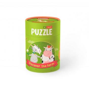 Пазл та гра 2-3 елементи "Хто живе на фермі " 200107