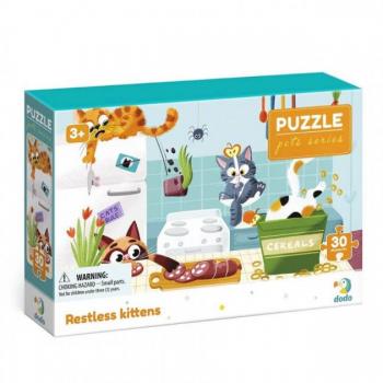 Пазли DoDo Невгамовні кошенята30 елементів 
