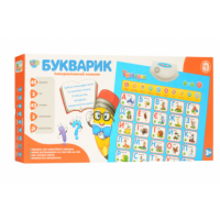 Сенсорний звуковий плакат "Букварик"  (укр), LimoToy, 7031