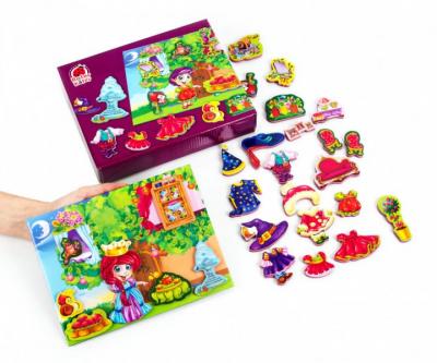 Гра настільна "Магнітна гра. Полунична принцеса" RK2070-03 