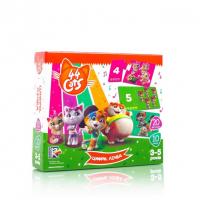 Гра настільна Vladi Toys "44 Коті. Цифри. Рахунок (VT5202-15) 