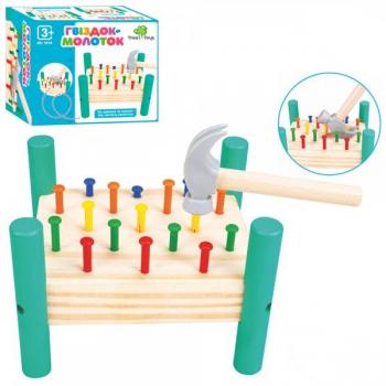 Дерев'яна іграшка Стукачка MD-1818