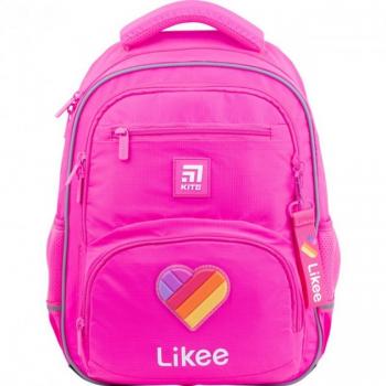 Шкільний рюкзак Kite Education Likee 38x29x16 см 14.5 л рожевий LK22-773S