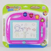 Дощечка для малювання 009-2057, рожевий, з печатками, на аркуші