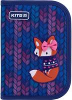 Пенал Kite 1 від., 1 відв., без наповнення "Fox", K22-621-9