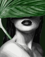 Картина за номерами "Чуттєві губи" Rainbow Art GX41894