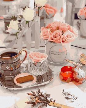 Картина за номерами "Початок дня" Rainbow Art GX42687