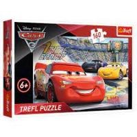 Пазл "Тачки-3. Тисни на газ", 160 елементів Trefl Disney Cars 3 (15339)