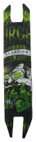 Гріптейп (Шкурка) для трюкового самокату ("Scorpion Green" Розмір 100 мм х 485 мм 