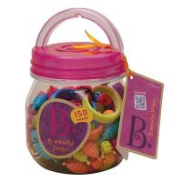 Набір для виготовлення прикрас поп-арт 150 деталей в банку Battat BX1373Z