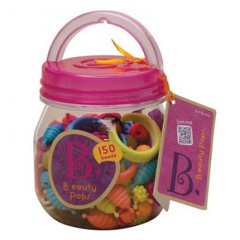 Набір для виготовлення прикрас поп-арт 150 деталей в банку Battat BX1373Z