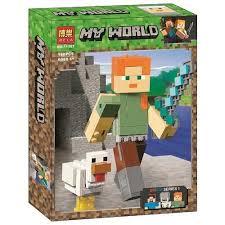 Конструктор BELA 11167 MINECRAFT - Алекс з курчам 