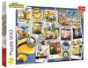 Пазли Trefl - Посіпаки. Божевільна колекція фотографій / Universal Despicable Me 3, 500 елементів (37390)