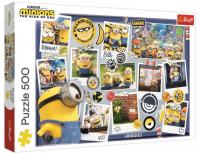 Пазли Trefl - Посіпаки. Божевільна колекція фотографій / Universal Despicable Me 3, 500 елементів (37390)