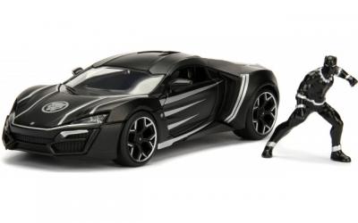Машинка Jada Lykan HyperSport з фігуркою Чорної пантери Марвел Месники (253225004) 