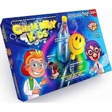 Безпечний освітній набір для проведення дослідів "CHEMISTRY KIDS" ЕКОНОМ CHK-02-01U,02U,03U,04U DANKO