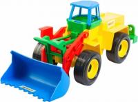 Автомобіль WADER Бульдозер 36х16х15 см 39212